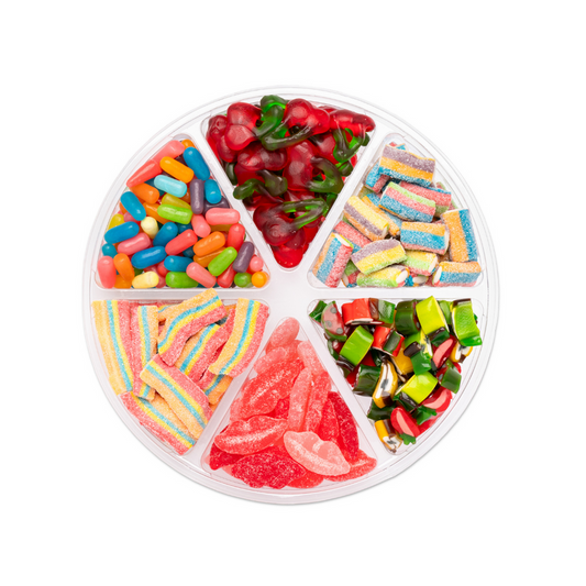 Candy Platter - Medium (6 Sections)
